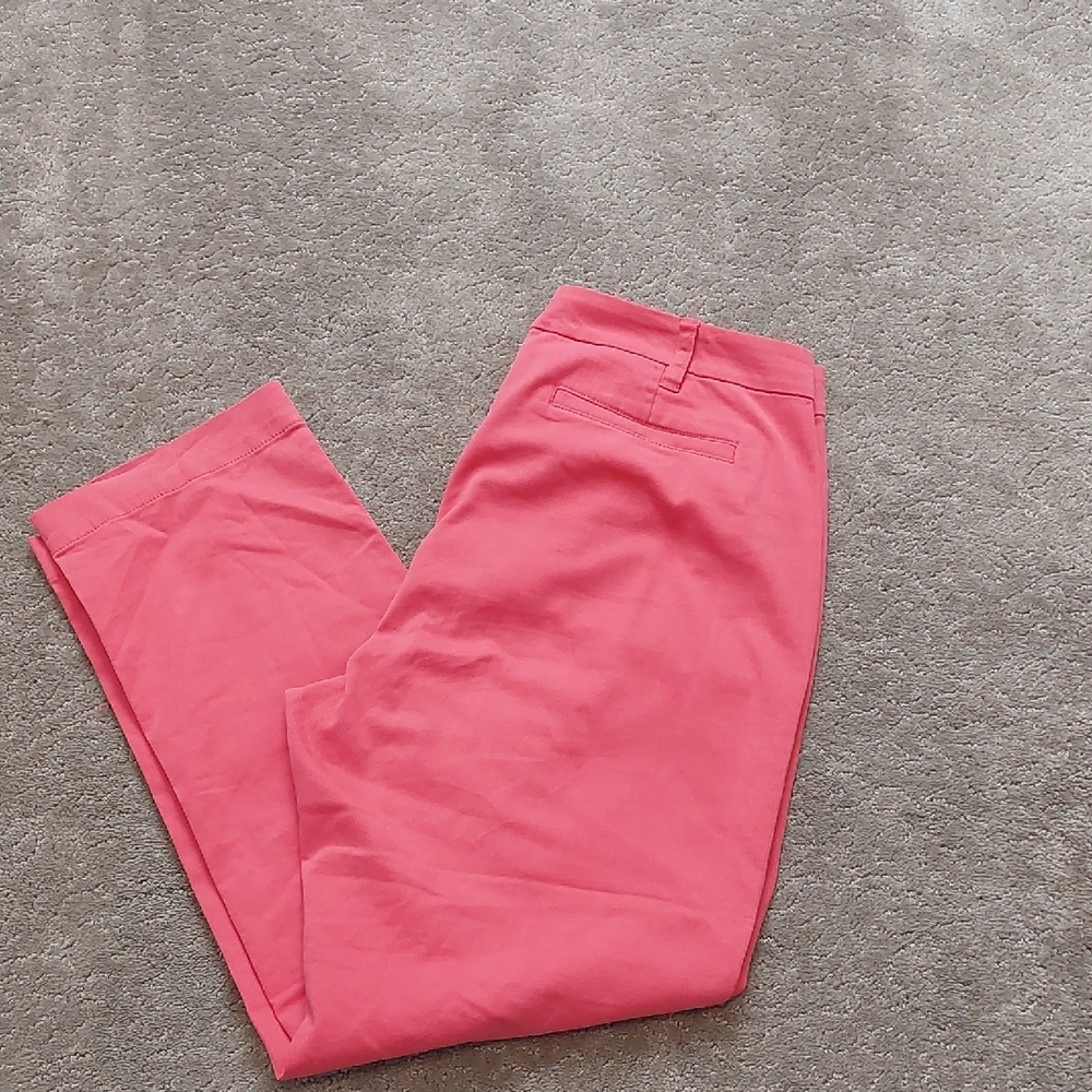 J. Crew Pink Straight Leg Chino Size 4 - Picture 5 of 5